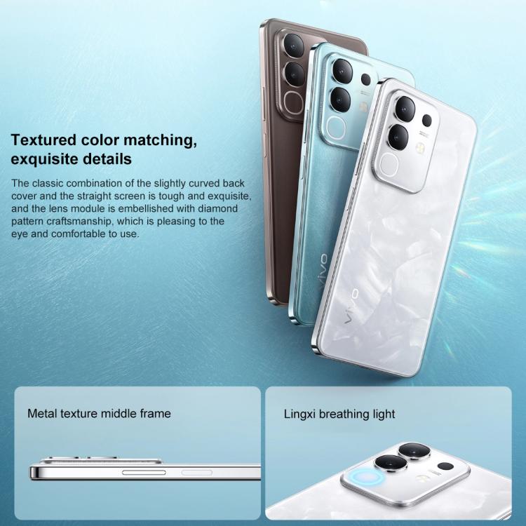 vivo Y300t, 12GB +512GB, Face ID / Side Fingerprint,  6.72 inch Android 15 OriginOS 5 Dimensity 7300 Octa Core, OTG, NFC, Network: 5G, 12GB +512GB