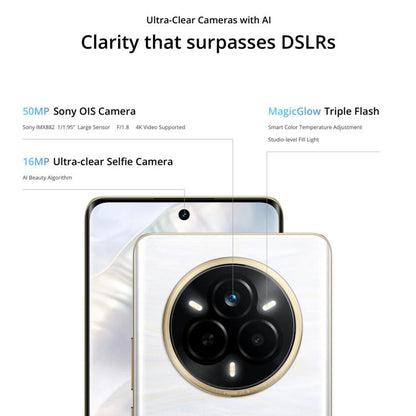 Realme 14 Pro, 16GB+512GB, Screen Fingerprint Identification, 6.77 inch Realme UI 6.0 Dimensity 7300 Octa Core, NFC, Network: 5G, Realme 14 Pro, 16GB+512GB, 16GB+512GB