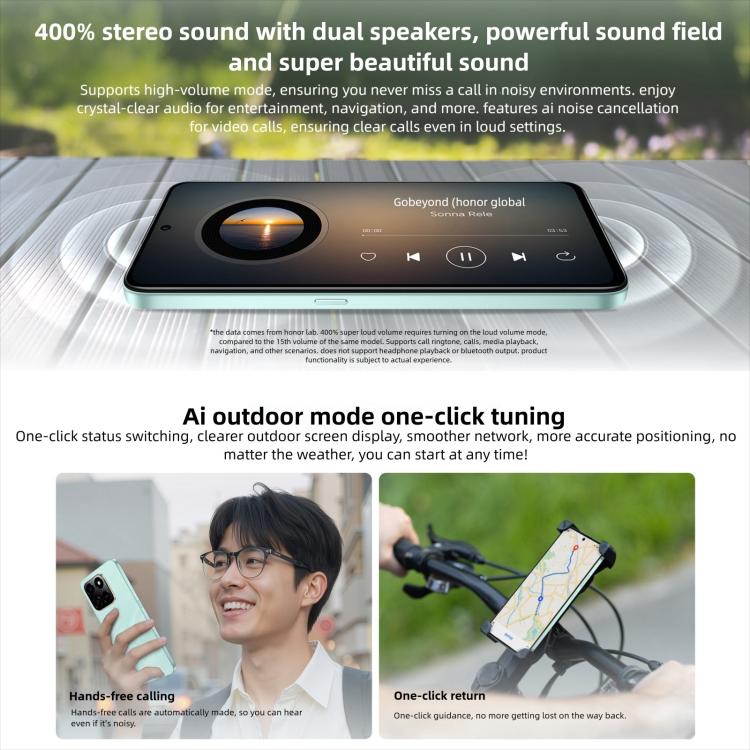 Honor Play10T, 8GB+256GB, Side Fingerprint, 6.8 inch Android 15 Magic OS 9.0 Snapdragon 6s Gen 3 Octa Core, Network: 5G, 8GB+256GB