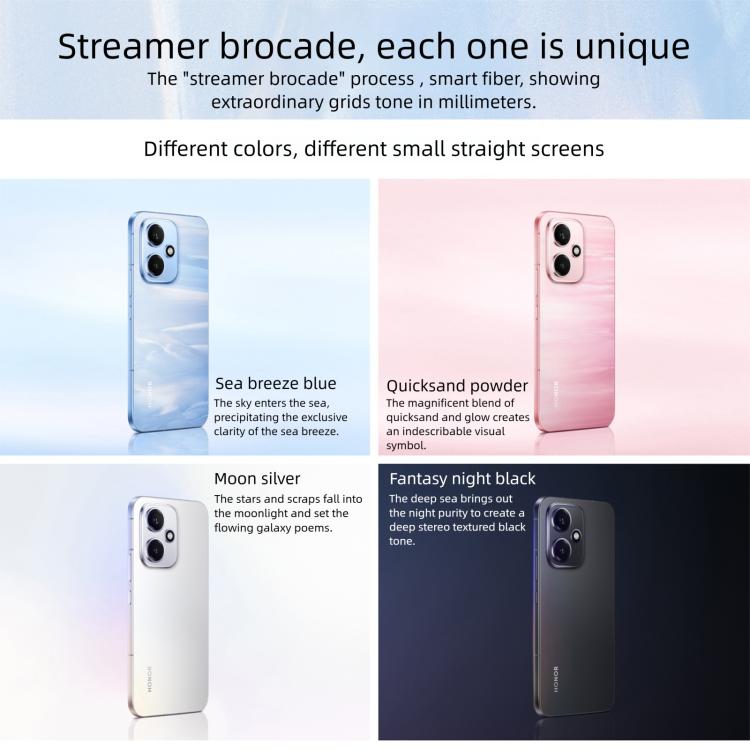 Honor 400, 12GB+256GB, Screen Fingerprint, 6.55 inch MagicOS 9.0 / Android 15 Snapdragon 7 Gen 4 Octa Core, Network: 5G, NFC, OTG, Support Google Play, Honor 400, 12GB+256GB