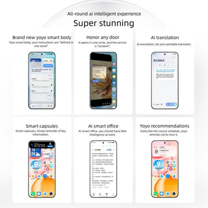 Honor 400, 12GB+512GB, Screen Fingerprint, 6.55 inch MagicOS 9.0 / Android 15 Snapdragon 7 Gen 4 Octa Core, Network: 5G, NFC, OTG, Honor 400, 12GB+512GB