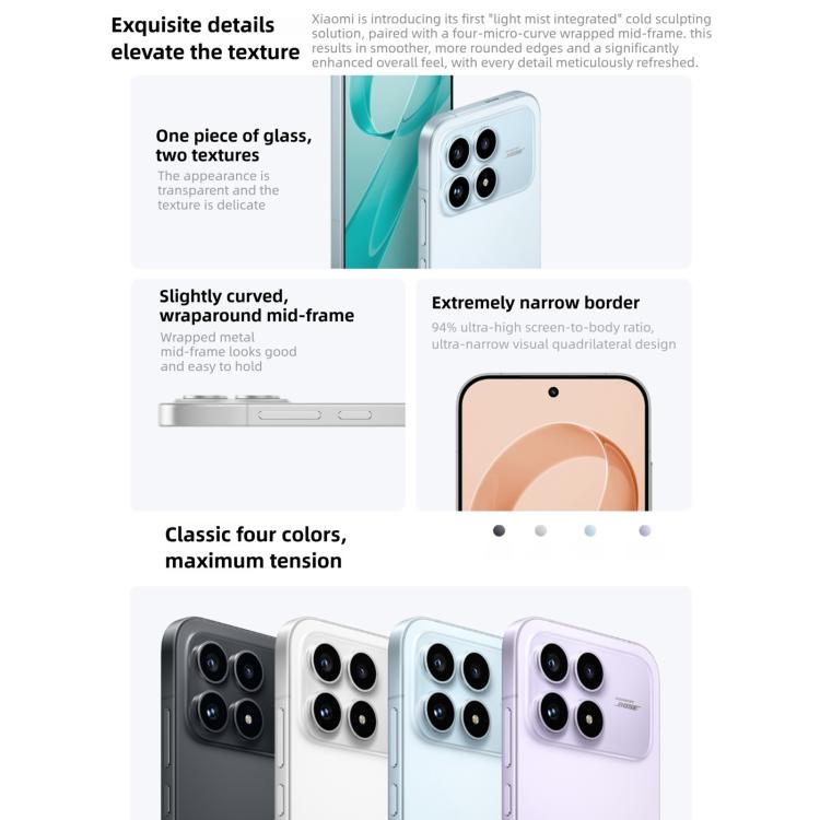 Xiaomi Redmi K90, 16GB+512GB, 6.59 inch Xiaomi HyperOS 3 Snapdragon 8 Elite Octa Core, NFC, Network: 5G, 16GB+512GB
