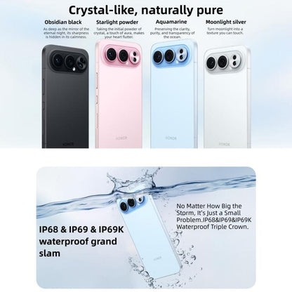 Honor 500 Pro, 16GB+1TB, Screen Fingerprint, 6.55 inch MagicOS 10.0 / Android 16 Snapdragon 8 Elite Gen 4 Octa Core, Network: 5G, NFC, OTG, Honor 500 Pro, 16GB+1TB