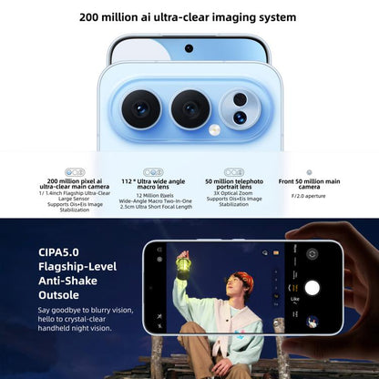 Honor 500 Pro, 16GB+512GB, Screen Fingerprint, 6.55 inch MagicOS 10.0 / Android 16 Snapdragon 8 Elite Gen 4 Octa Core, Network: 5G, NFC, OTG, Honor 500 Pro, 16GB+512GB