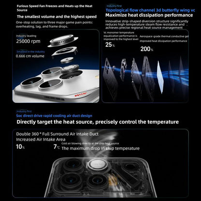Honor WIN, 16GB+512GB, 3D Ultrasonic Fingerprint, 10000mAh Battery, 6.83 inch MagicOS 10.0 / Android 16 Snapdragon 8 Elite Gen 5 Octa Core, Network: 5G, NFC, OTG, 16GB+512GB