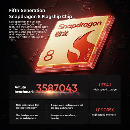 Realme Neo8, 12GB+256GB, Ultrasonic Screen Fingerprint, 6.78 inch Realme UI 7.0 Snapdragon 8 Gen 5 Octa Core, OTG, NFC, Network: 5G, 12GB+256GB
