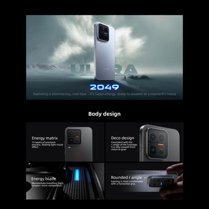 vivo iQOO 15 Ultra, 16GB+1TB, Ultrasonic 3D Fingerprint, 6.85 inch Android 16 OriginOS 6 Snapdragon 8 Elite Gen 5 Octa Core, OTG, NFC, Network: 5G, Support Google Play, 16GB+1TB