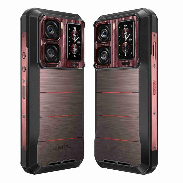 Oukitel WP300 Rugged Phone with Watch, 12GB+512GB, 6.8 inch Android 15 MediaTek Dimensity 7050 Octa Core, NFC, OTG, Network: 5G