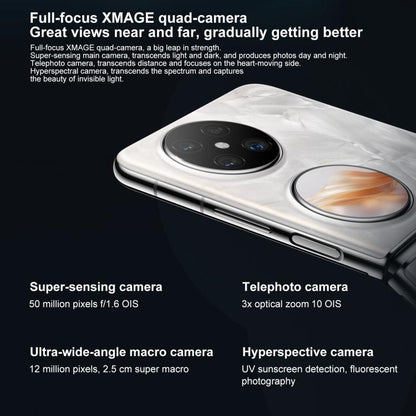 HUAWEI Pocket 2 Premium Edition, 12GB+512GB, 6.94 inch + 1.15 inch HarmonyOS 4.3 Octa Core, OTG, NFC, Not Support Google Play, 12GB+512GB