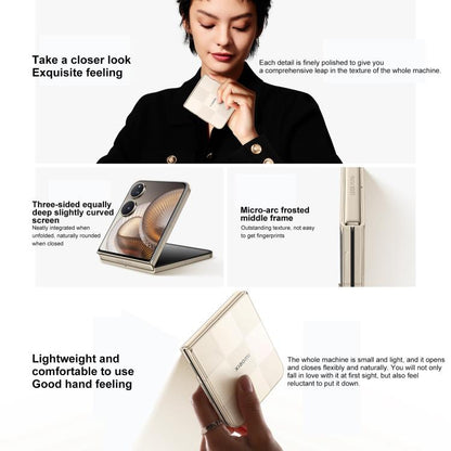 Xiaomi MIX Flip 2, 12GB+512GB, 6.86 inch + 4.01 inch Xiaomi HyperOS 2 Snapdragon 8 Elite Octa Core, NFC, Network: 5G, 12GB+512GB