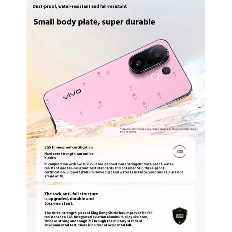 vivo S30 Pro mini, 12GB+512GB, Screen Fingerprint Identification, 6.31 inch Android 15 Dimensity 9400+ Octa Core, OTG, NFC, Network: 5G, Support Google Play, 12GB+512GB