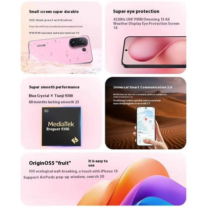 vivo S30 Pro mini, 16GB+512GB, Screen Fingerprint Identification, 6.31 inch Android 15 Dimensity 9300+ Octa Core, OTG, NFC, Network: 5G, Support Google Play, 16GB+512GB