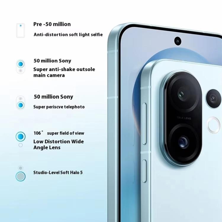 vivo S30 Pro mini, 16GB+512GB, Screen Fingerprint Identification, 6.31 inch Android 15 Dimensity 9300+ Octa Core, OTG, NFC, Network: 5G, Support Google Play, 16GB+512GB