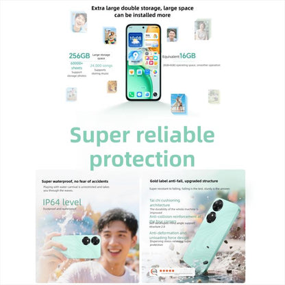 Honor Play10C, 4GB+128GB, Side Fingerprint, 6.61 inch MagicOS 9.0 Android 15 Dimensity 6300 Octa Core, Network: 5G, OTG, 4GB+128GB