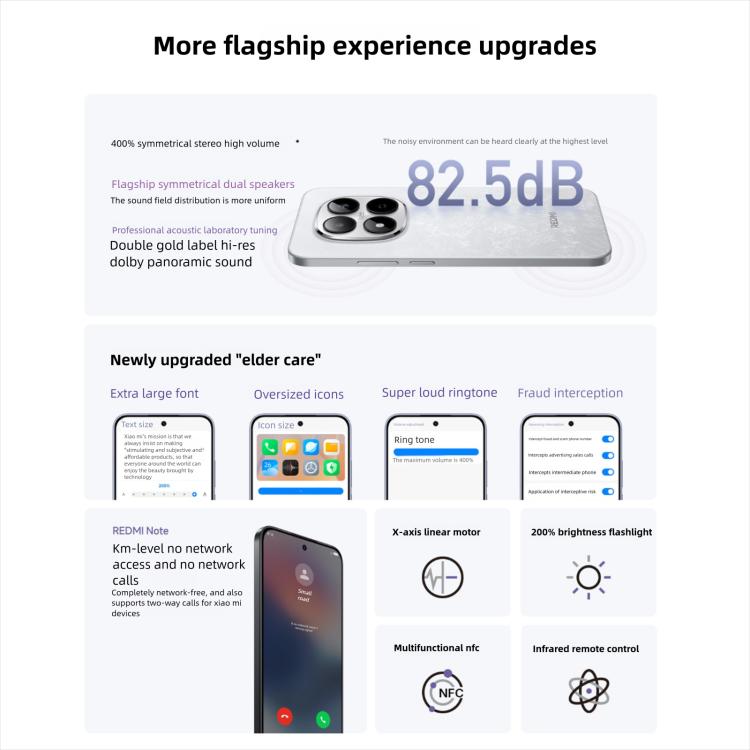 Xiaomi Redmi Note 15 Pro 5G, 12GB+512GB, 6.83 inch Xiaomi HyperOS 2 Dimensity 7400-Ultra Octa Core, Network: 5G, NFC, 12GB+512GB