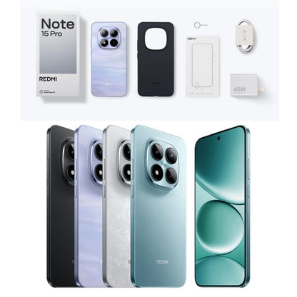 Xiaomi Redmi Note 15 Pro 5G, 12GB+512GB, 6.83 inch Xiaomi HyperOS 2 Dimensity 7400-Ultra Octa Core, Network: 5G, NFC, 12GB+512GB