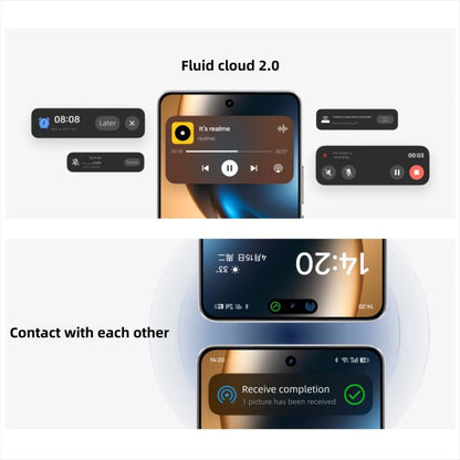 Realme GT7, 16GB+256GB, 6.8 inch Android 15 / Realme UI 6.0 MediaTek Dimensity 9400+ Octa Core, NFC, Network: 5G, Support Google Play, 16GB+256GB