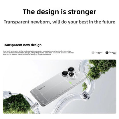 Realme Neo7 Turbo, 12GB+256GB, 6.8 inch Android 15 / Realme UI 6.0 MediaTek Dimensity 9400e Octa Core, NFC, Network: 5G, Support Google Play, 12GB+256GB