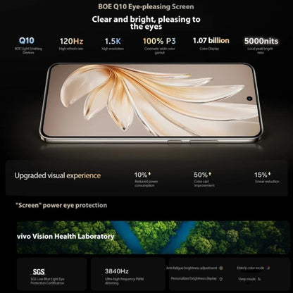 vivo S20, 8GB+256GB, Face ID / Screen Fingerprint Identification, 6.67 inch Android 15 Snapdragon 7 Gen 3 Octa Core, OTG, NFC, Network: 5G, 8GB+256GB, S20, 8GB+256GB