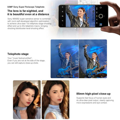 vivo S20 Pro, 16GB+512GB, Face ID / Screen Fingerprint Identification, 6.67 inch Android 15 Dimensity 9300+ Octa Core, OTG, NFC, Network: 5G, 16GB+512GB, S20 Pro, 16GB+512GB, S20 Pro,16GB+512GB