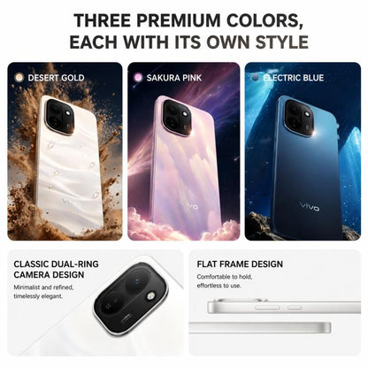vivo Y600 Turbo, 12GB+256GB, In-screen Fingerprint, 6.83 inch Android 16 OriginOS 6 Snapdragon 7s Gen 4 Octa Core, OTG, NFC, Network: 5G, 12GB+512GB