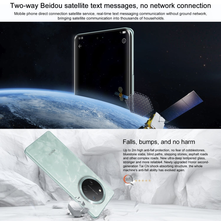 Honor X60 Pro, 12GB+512GB, Screen Fingerprint, 6.78 inch MagicOS 8.0 Snapdragon 6 Gen1 Octa Core, Network: 5G, OTG, Not Support Google Play, 12GB+512GB