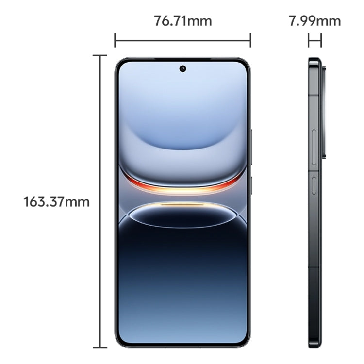 vivo iQOO 13, 12GB+512GB, Face ID / Screen Fingerprint Identification, 6.82 inch Android 15 OriginOS 5 Snapdragon 8 Elite Octa Core, OTG, NFC, Network: 5G, Support Google Play, 12GB+512GB