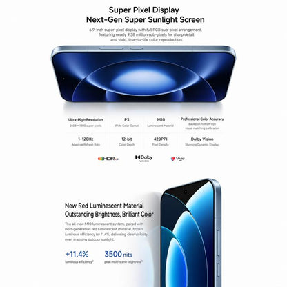 Xiaomi 17 Max, 16GB+512GB, 3D Ultrasonic Fingerprint, 6.9 inch Xiaomi HyperOS 3 Snapdragon 8 Elite Gen 5 Octa Core, NFC, Network: 5G, 16GB+512GB