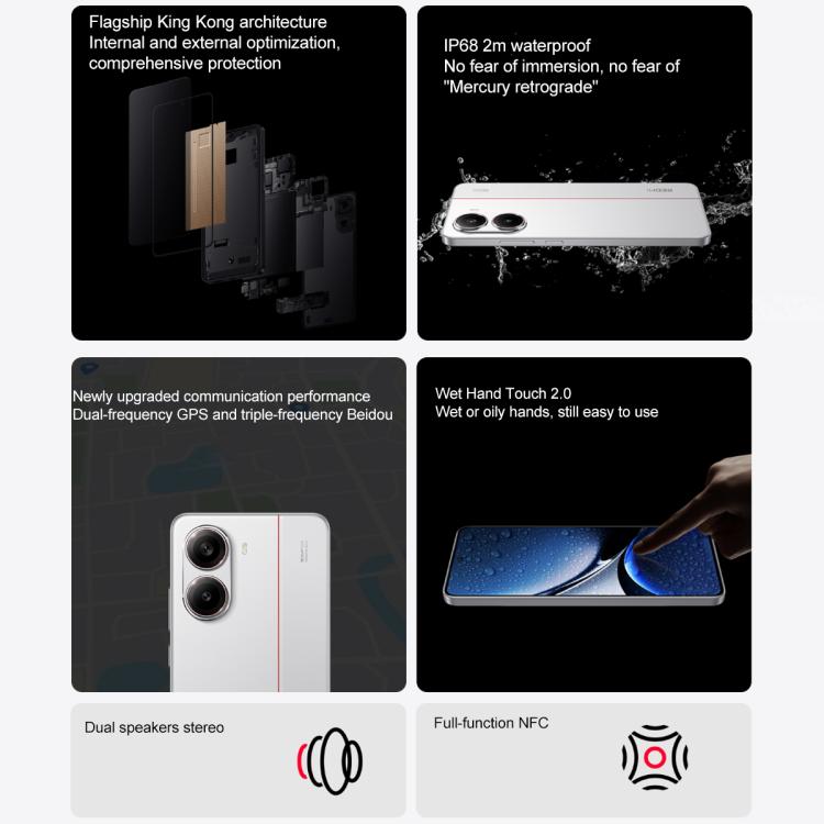 Xiaomi REDMI Turbo 4, 12GB+512GB, 6.67 inch Xiaomi HyperOS 2 Dimensity 8400-Ultra Octa Core 3.0GHz, NFC, Network: 5G, 12GB+512GB