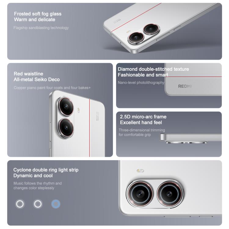 Xiaomi REDMI Turbo 4, 12GB+512GB, 6.67 inch Xiaomi HyperOS 2 Dimensity 8400-Ultra Octa Core 3.0GHz, NFC, Network: 5G, 12GB+512GB