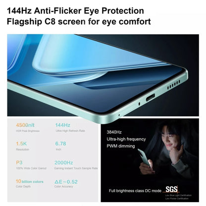 vivo iQOO Z9, Dual Back Cameras, 12GB+256GB, Face ID Screen Fingerprint Identification, 6.78 inch Android 14.0 OriginOS 4 Snapdragon 7 Gen 3 Octa Core 2.63GHz, OTG, NFC, Network: 5G, Support Google Play, vivo iQOO Z9, 12GB+256GB
