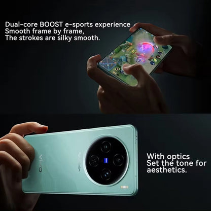 vivo X100s, Triple Back Cameras, 16GB+256GB, Face ID / Fingerprint Identification, 6.78 inch Android 14 OriginOS 4 Dimensity 9300+ Octa Core, OTG, NFC, Network: 5G, Support Google Play, vivo X100s, 16GB+256GB