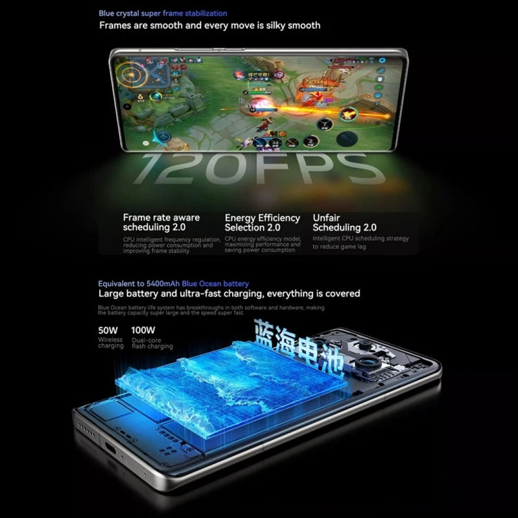 vivo X100s Pro, Triple Back Cameras, 16GB+512GB, Face ID / Fingerprint Identification, 6.78 inch Android 14 OriginOS 4 Dimensity 9300+ Octa Core, OTG, NFC, Network: 5G, Support Google Play, vivo X100s Pro, 16GB+512GB