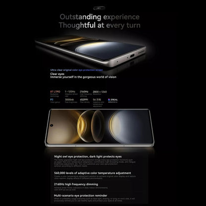 vivo X100s Pro, Triple Back Cameras, 16GB+512GB, Face ID / Fingerprint Identification, 6.78 inch Android 14 OriginOS 4 Dimensity 9300+ Octa Core, OTG, NFC, Network: 5G, Support Google Play, vivo X100s Pro, 16GB+512GB
