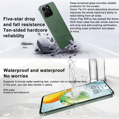 Honor Play 60 Plus 5G, 12GB+512GB, 6.77 inch MagicOS 8.0 Qualcomm Snapdragon 4 Octa Core up to 2.5GHz, Network: 5G, OTG, 12GB+512GB