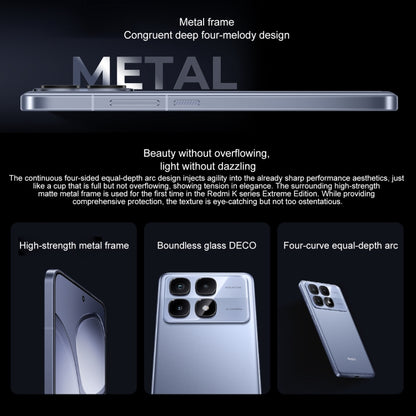 Xiaomi Redmi K70 Ultra, 12GB+512GB, 6.67 inch Xiaomi HyperOS Dimensity 9300+ Octa Core 4nm up to 3.4GHz, NFC, Network: 5G, 12GB+512GB