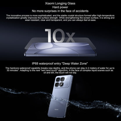 Xiaomi Redmi K70 Ultra, 16GB+512GB, 6.67 inch Xiaomi HyperOS Dimensity 9300+ Octa Core 4nm up to 3.4GHz, NFC, Network: 5G, 16GB+512GB