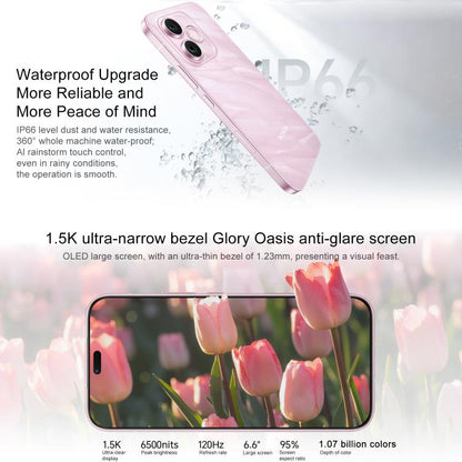 Honor X80i, 8GB+128GB, In-screen Fingerprint, 6.6 inch MagicOS 10.0 Android 16.0 Dimensity 6500 Elite Octa Core, Network: 5G, OTG, NFC, 8GB+128GB