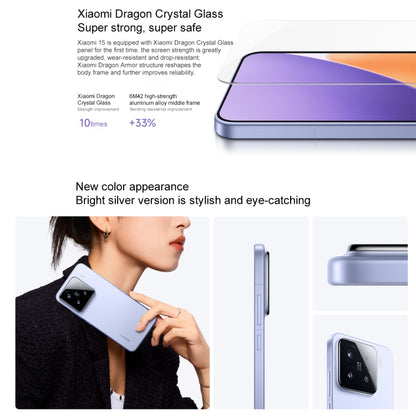 Xiaomi 15, 16GB+1TB, 6.36 inch Xiaomi HyperOS 2 Snapdragon 8 Elite Octa Core 3nm up to 4.32GHz, NFC, Network: 5G, Xiaomi 15, 16GB+1TB