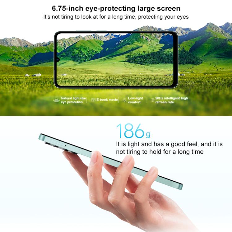 Honor Play 70C, 4GB+128GB, 6.75 inch MagicOS 9.0 Android 15 MediaTek Helio G81 Ultra Octa Core, Network: 4G, OTG, 4GB+128GB