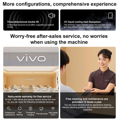 vivo Y600 Pro, 12GB+512GB, In-screen Fingerprint, 6.83 inch Android 16 OriginOS 6 Dimensity 7300e Octa Core, OTG, NFC, Network: 5G, 12GB+512GB