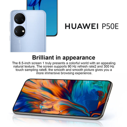 Triple Back Cameras, 4100mAh Battery, Screen Fingerprint Identification, 6.5 inch Snapdragon 778G 4G Octa Core up to 2.42GHz, Network: 4G, OTG, NFC, Not Support Google Play, P50E 4G 8GB+128GB