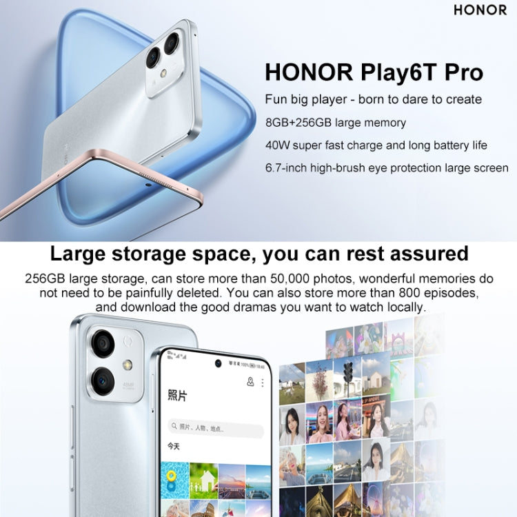 Dual Back Cameras, Side Fingerprint Identification, 4000mAh Battery, 6.7 inch Magic UI 5.0 (Android 11) MediaTek Dimensity 810 Octa Core up to 2.4GHz, Network: 5G, OTG, Not Support Google Play, 8GB+256GB