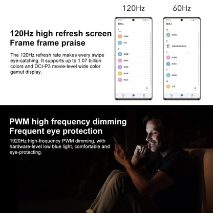 Triple Back Cameras, Screen Fingerprint Identification, 6.67 inch Magic OS 7.0 Android 12 Dimensity 900 MT6877 Octa Core up to 2.4GHz, Network: 5G, OTG, Not Support Google Play, 12GB+256GB