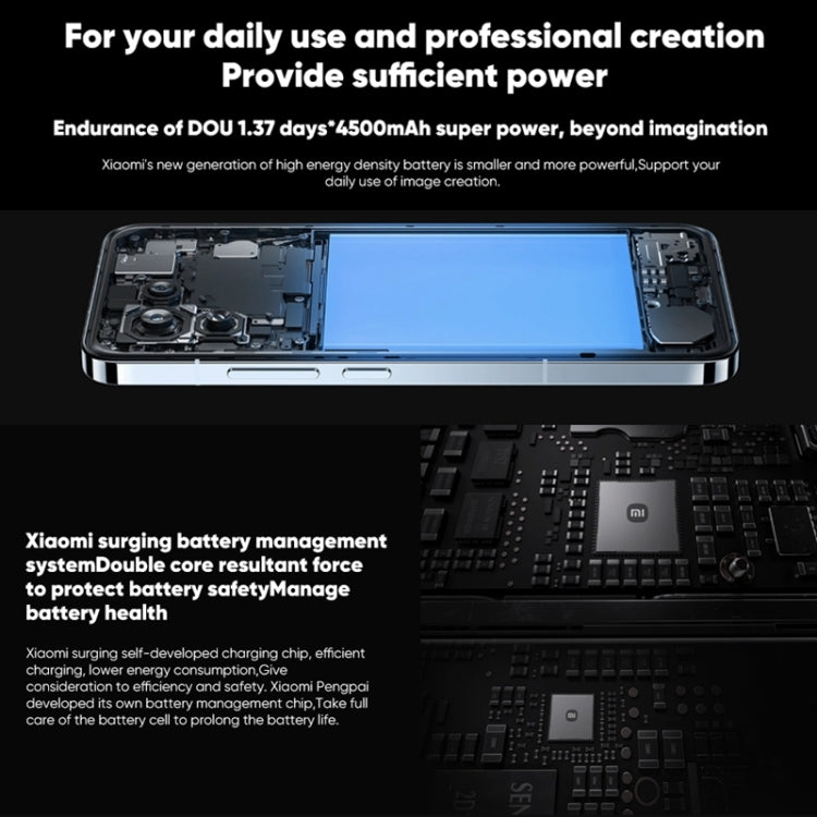 Triple Back Cameras, 6.36 inch In-screen Fingerprint Identification MIUI 14 Qualcomm Snapdragon 8 Gen 2 Octa Core up to 3.2GHz, Network: 5G, NFC, Wireless Charging Function, Xiaomi 13 12GB+512GB