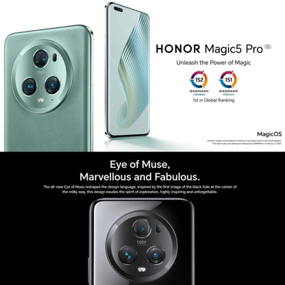 Triple Back Cameras, Screen Fingerprint Identification, 5450mAh Battery, 6.81inch Magic UI 7.1 / Android 13 Snapdragon 8 Gen2 Octa Core up to 3.19GHz, Network: 5G, OTG, NFC, Not Support Google Play, Magic5 Pro, 16GB+512GB