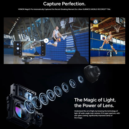 Triple Back Cameras, Screen Fingerprint Identification, 5450mAh Battery, 6.81inch Magic UI 7.1 / Android 13 Snapdragon 8 Gen2 Octa Core up to 3.19GHz, Network: 5G, OTG, NFC, Not Support Google Play, Magic5 Pro, 16GB+512GB
