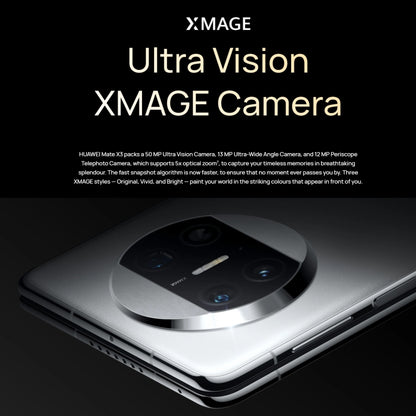 Triple Cameras, Face ID & Side Fingerprint Identification, 4800mAh Battery, 7.85 inch + 6.4 inch Screen, HarmonyOS 3.1 Snapdragon 8+ 4G Octa Core up to 3.2GHz, Network: 4G, OTG, NFC, Not Support Google Play, 512GB