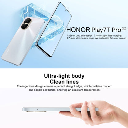 Dual Back Cameras, Side Fingerprint Identification, 4000mAh Battery, 6.7inch Magic UI 6.1 / Android 12  Dimensity 6020 Octa Core, Network: 5G, OTG, Not Support Google Play, 8GB+256GB