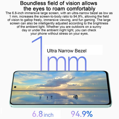 Dual Back Cameras, Side Fingerprint Identification, 5000mAh Battery, 6.8 inch HarmonyOS 3.0 Qualcomm Snapdragon 680 Octa Core, Network: 4G, OTG, Not Support Google Play, 128GB